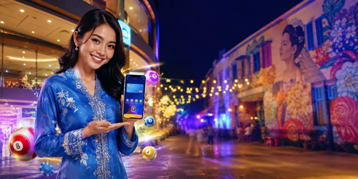 Promosi loteri Penang berpakaian baju kurung
